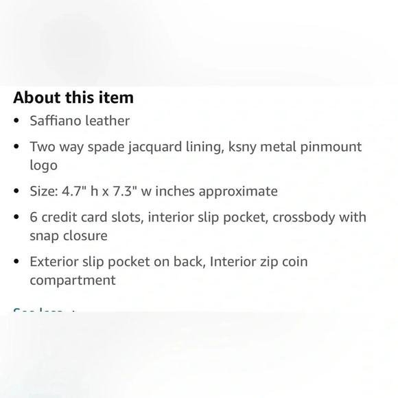 Kate Spade Laurel Way Winni Chocolate Cherry Crossbody Wallet - Picture 13 of 13